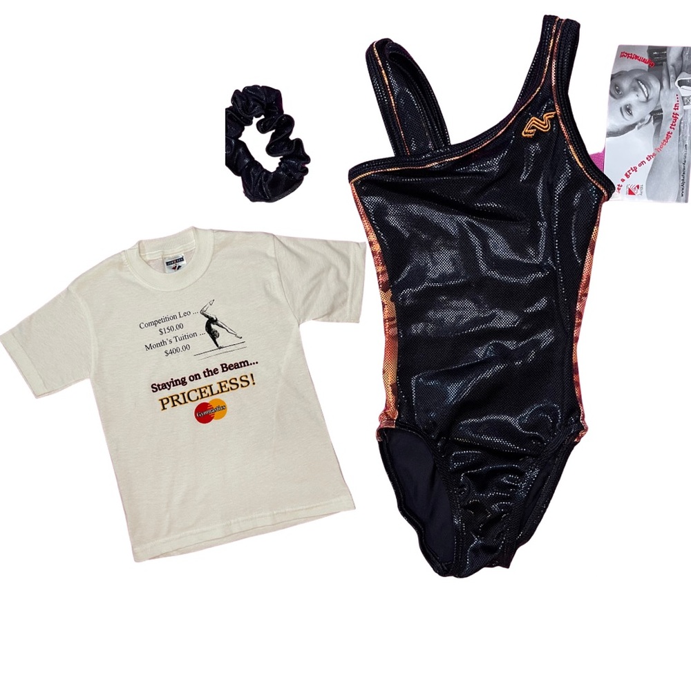 Girls Gymnastics Leotard Sz Small